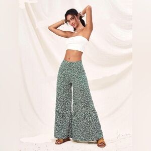High Waist Wide Leg Pants